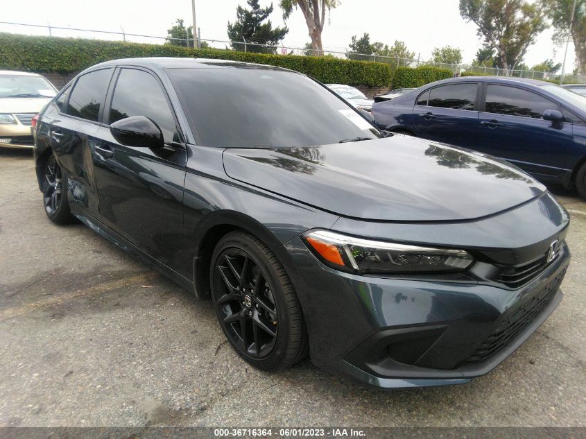 2023 HONDA CIVIC SEDAN SPORT - 2HGFE2F54PH526813