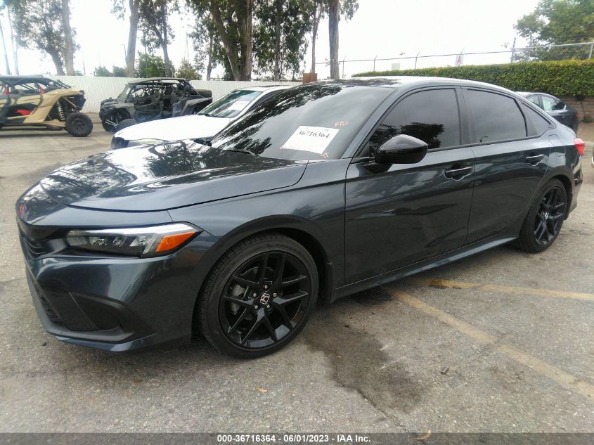 2023 HONDA CIVIC SEDAN SPORT - 2HGFE2F54PH526813