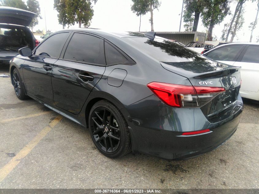 2023 HONDA CIVIC SEDAN SPORT - 2HGFE2F54PH526813