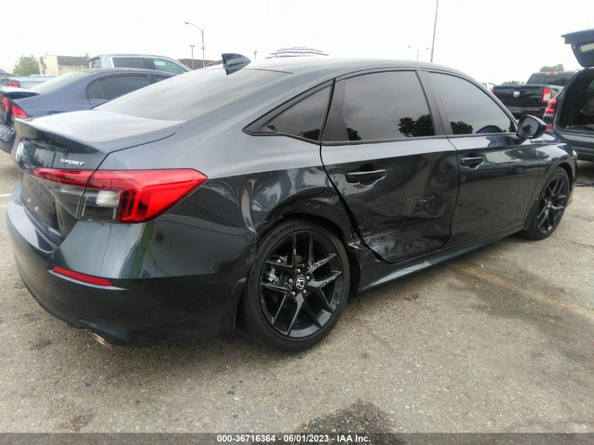 2023 HONDA CIVIC SEDAN SPORT - 2HGFE2F54PH526813