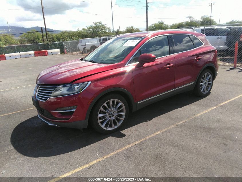 2015 LINCOLN MKC - 5LMCJ1A97FUJ06307