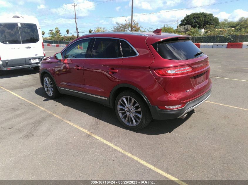 2015 LINCOLN MKC - 5LMCJ1A97FUJ06307