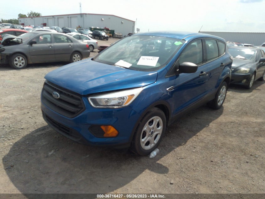 VIN 1FMCU0F74HUE07843 2017 FORD ESCAPE S