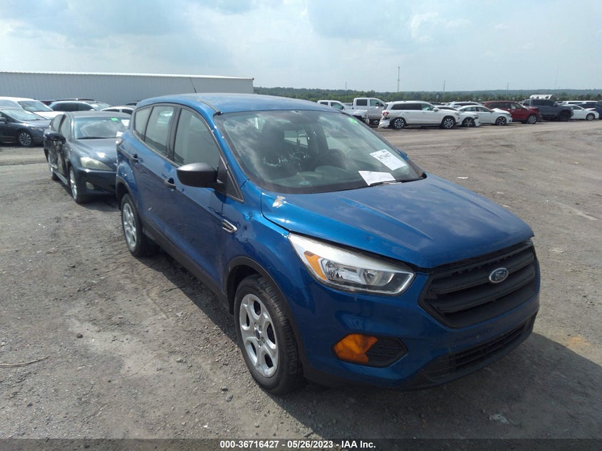 VIN 1FMCU0F74HUE07843 2017 FORD ESCAPE S