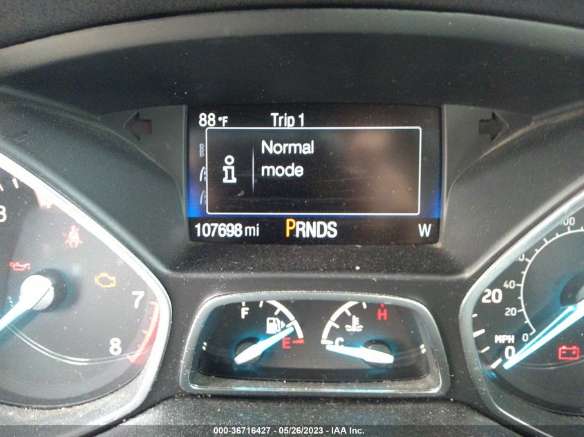 VIN 1FMCU0F74HUE07843 2017 FORD ESCAPE S