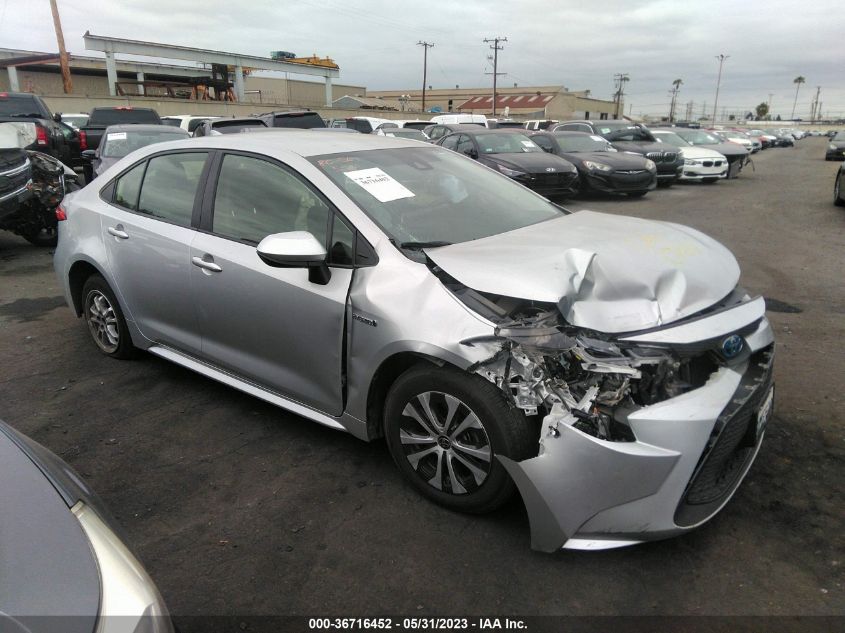 2021 TOYOTA COROLLA HYBRID LE - JTDEAMDE4MJ013964