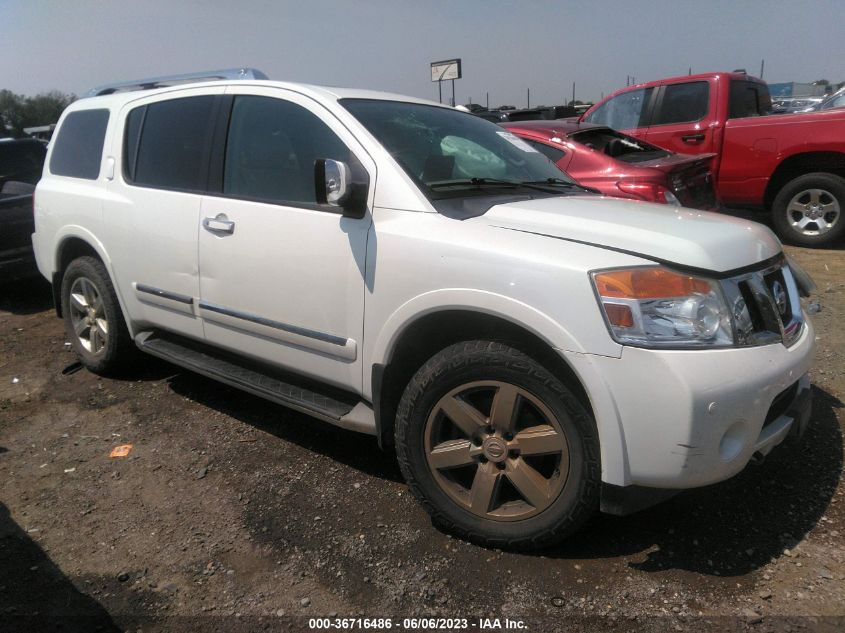 2014 NISSAN ARMADA PLATINUM - 5N1BA0NE8EN609661