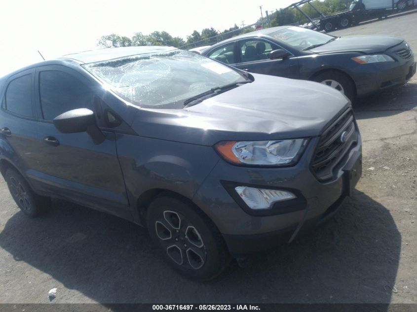 2020 FORD ECOSPORT S - MAJ3S2FE1LC392291