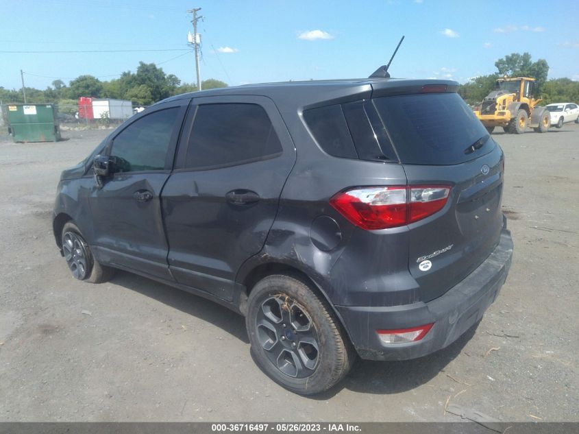 2020 FORD ECOSPORT S - MAJ3S2FE1LC392291