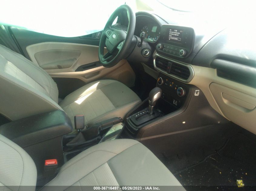 2020 FORD ECOSPORT S - MAJ3S2FE1LC392291
