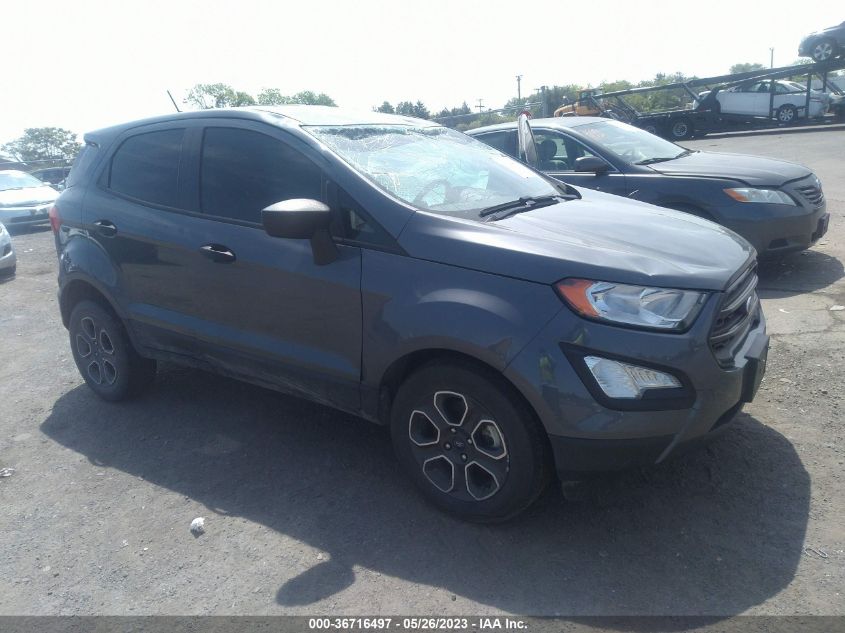 2020 FORD ECOSPORT S - MAJ3S2FE1LC392291