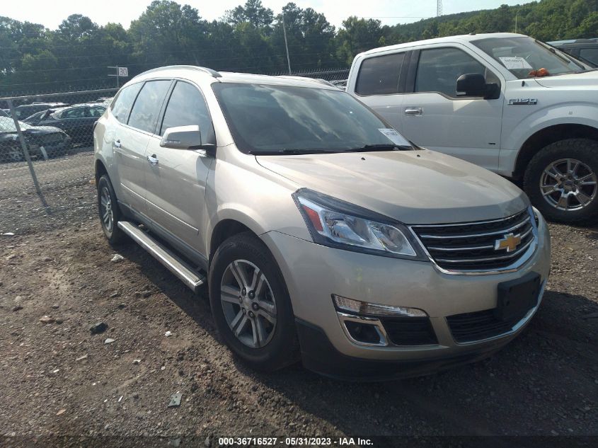 2015 CHEVROLET TRAVERSE LT - 1GNKRHKD2FJ166141