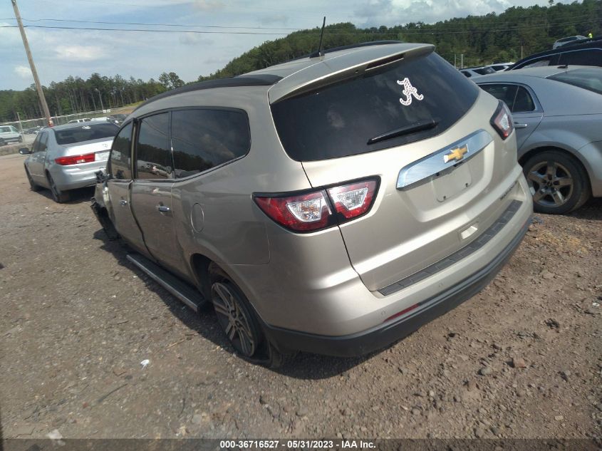 2015 CHEVROLET TRAVERSE LT - 1GNKRHKD2FJ166141