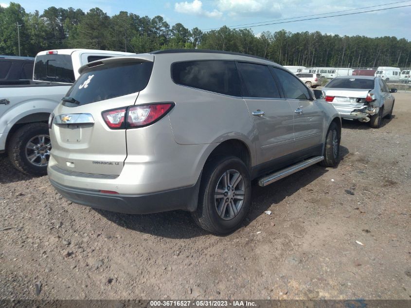 2015 CHEVROLET TRAVERSE LT - 1GNKRHKD2FJ166141