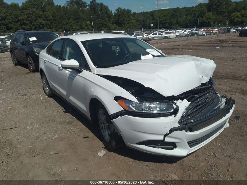 2016 FORD FUSION S - 3FA6P0G7XGR227043