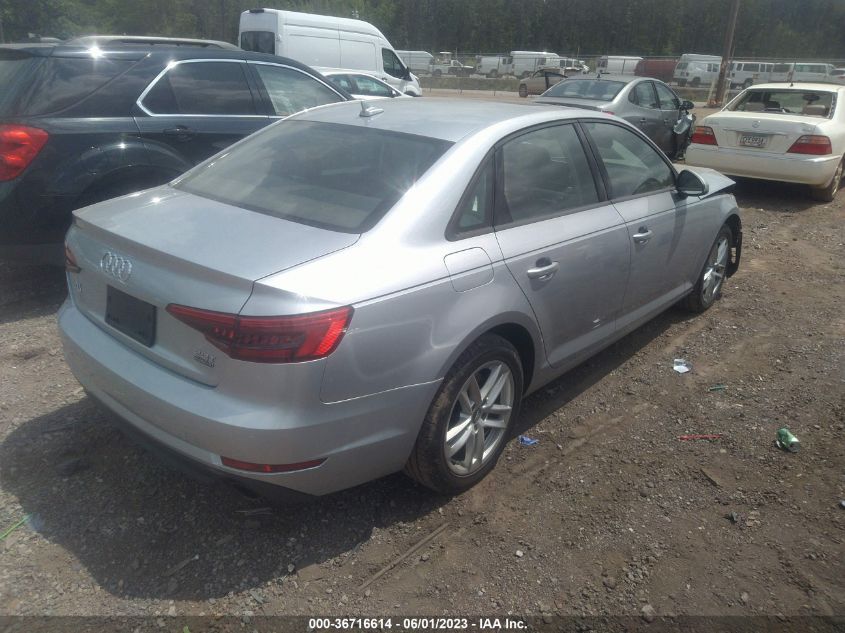2017 AUDI A4 PREMIUM - WAUANAF43HN031163
