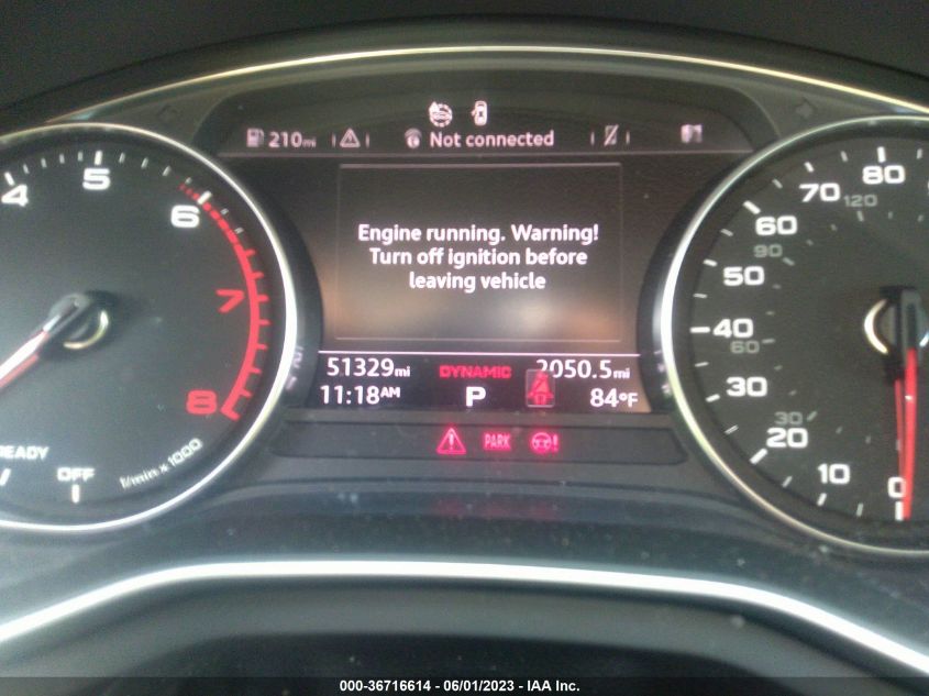 2017 AUDI A4 PREMIUM - WAUANAF43HN031163