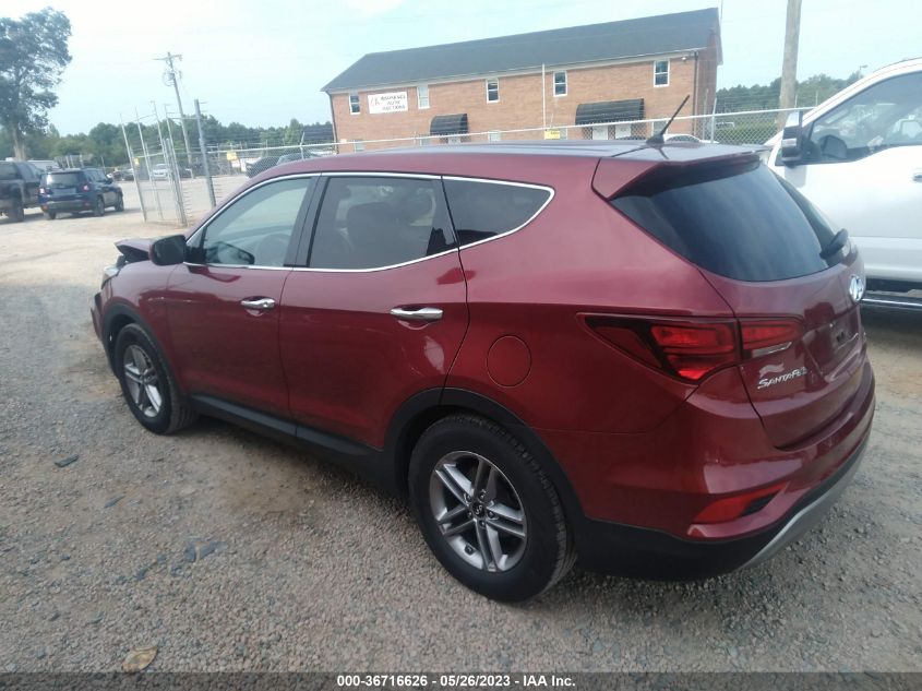 2018 HYUNDAI SANTA FE SPORT 2.4L - 5XYZT3LB6JG539943