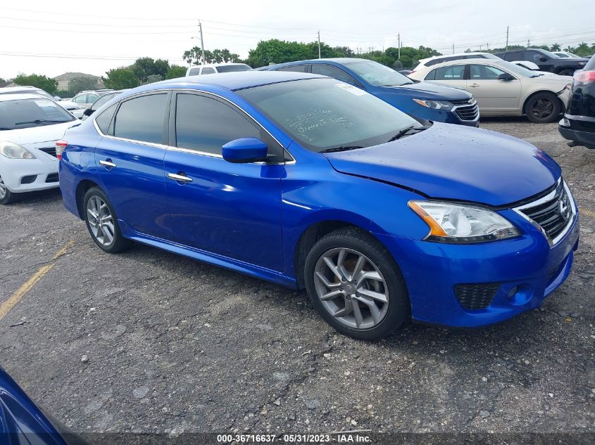 2014 NISSAN SENTRA SR - 3N1AB7AP4EY306802