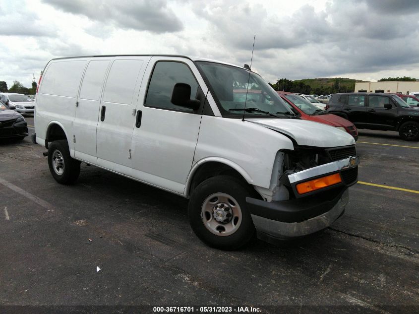 2021 CHEVROLET EXPRESS CARGO VAN - 1GCWGAFP3M1313222