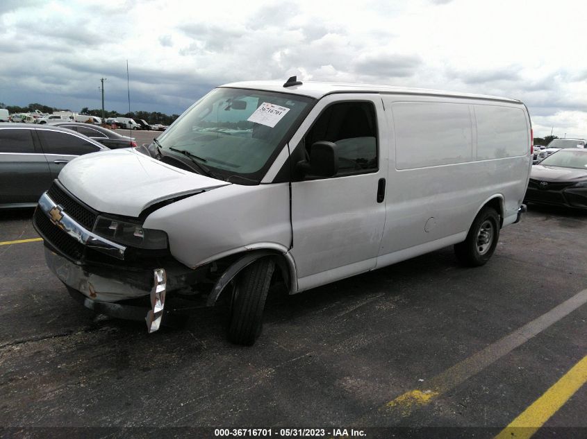 2021 CHEVROLET EXPRESS CARGO VAN - 1GCWGAFP3M1313222
