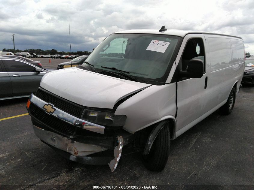 2021 CHEVROLET EXPRESS CARGO VAN - 1GCWGAFP3M1313222