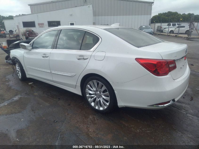 2014 ACURA RLX TECH PKG - JH4KC1F51EC000361