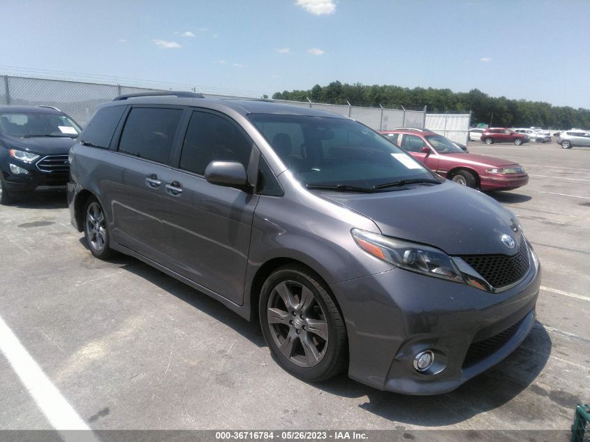 2017 TOYOTA SIENNA SE - 5TDXZ3DC3HS869601