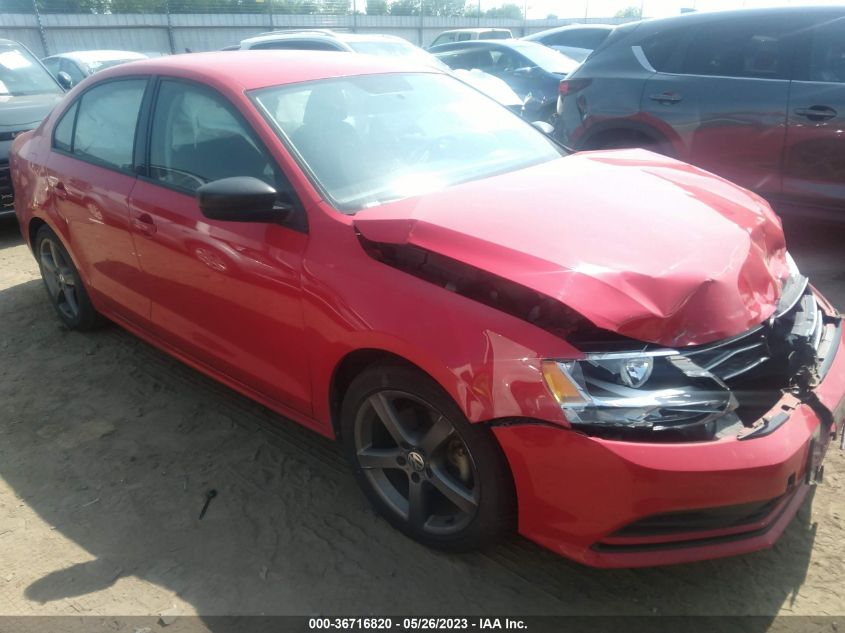 2015 VOLKSWAGEN JETTA SEDAN 2.0L TDI S - 3VWLA7AJ5FM255949