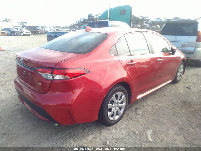 2021 TOYOTA COROLLA LE - 5YFEPMAE1MP219144