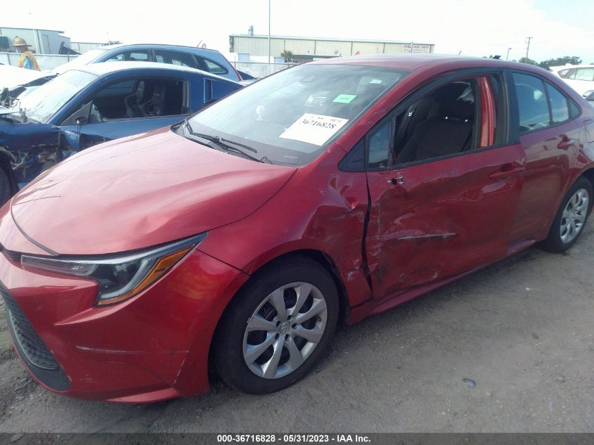 2021 TOYOTA COROLLA LE - 5YFEPMAE1MP219144