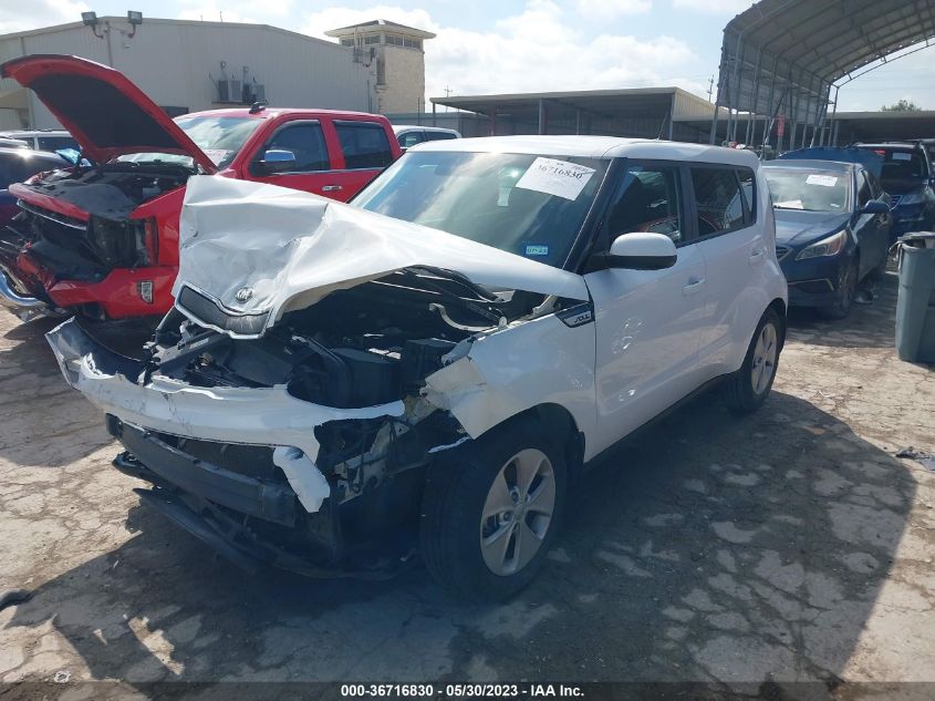 2016 KIA SOUL BASE - KNDJN2A22G7308290