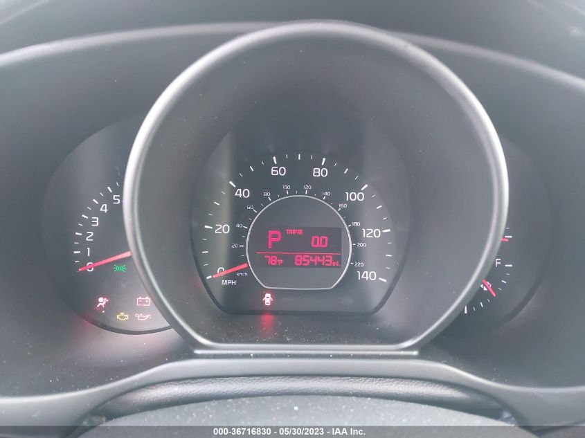 2016 KIA SOUL BASE - KNDJN2A22G7308290