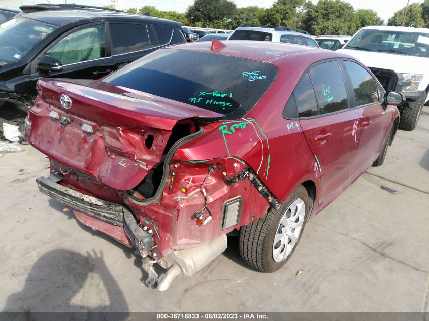 2022 TOYOTA COROLLA LE - 5YFEPMAE5NP320883
