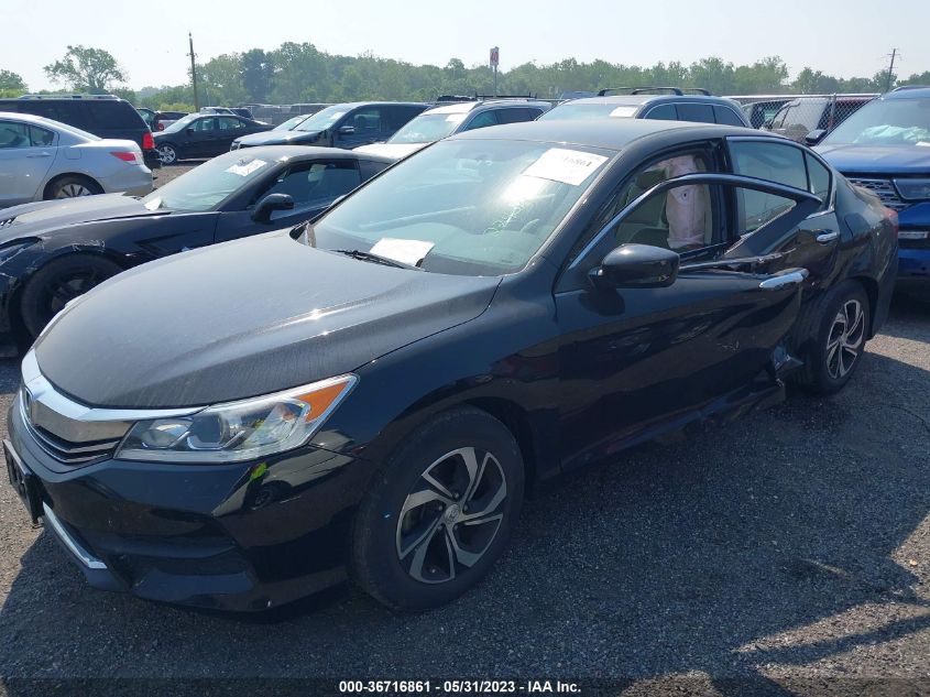 2016 HONDA ACCORD SEDAN LX - 1HGCR2F33GA224014