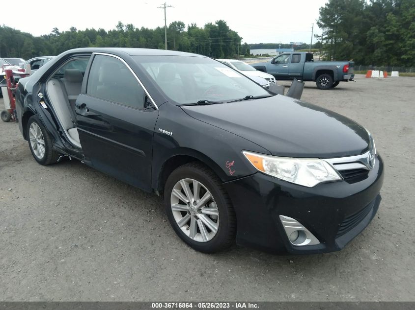 2014 TOYOTA CAMRY HYBRID LE/XLE/SE LIMITED EDITION - 4T1BD1FK9EU124663
