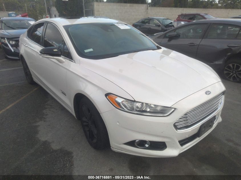 2015 FORD FUSION ENERGI TITANIUM - 3FA6P0SU8FR139958