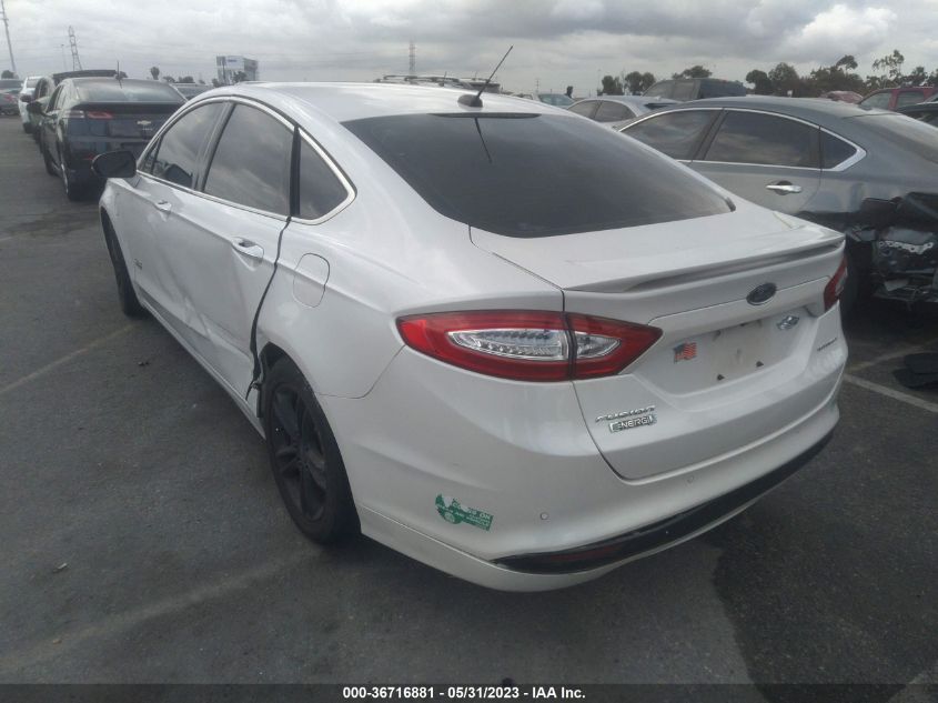 2015 FORD FUSION ENERGI TITANIUM - 3FA6P0SU8FR139958