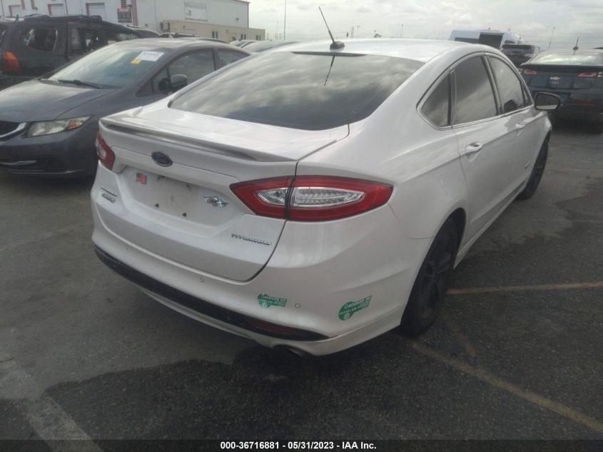 2015 FORD FUSION ENERGI TITANIUM - 3FA6P0SU8FR139958