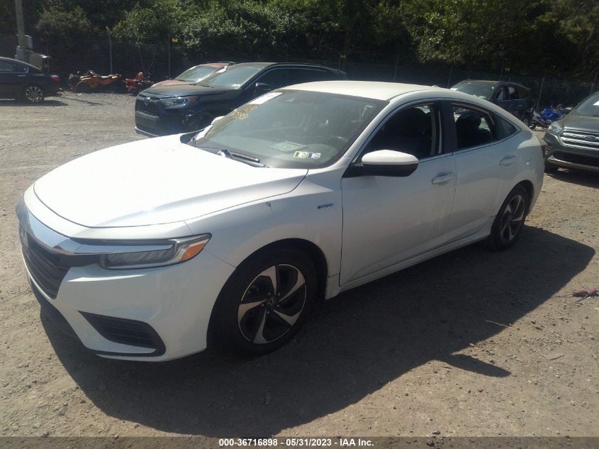 2022 HONDA INSIGHT EX 19XZE4F5XNE004400