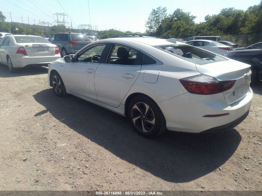 2022 HONDA INSIGHT EX 19XZE4F5XNE004400