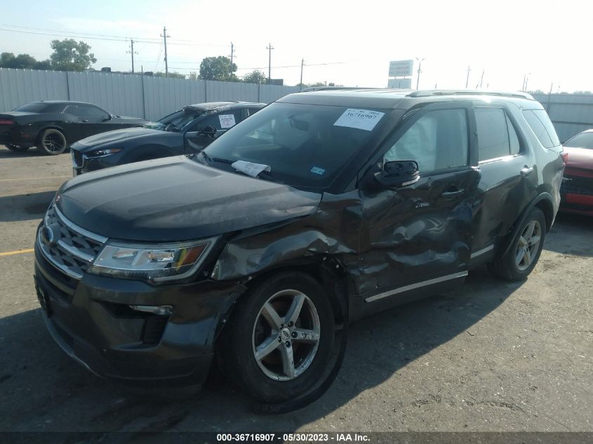 2018 FORD EXPLORER XLT - 1FM5K7DH5JGA45125