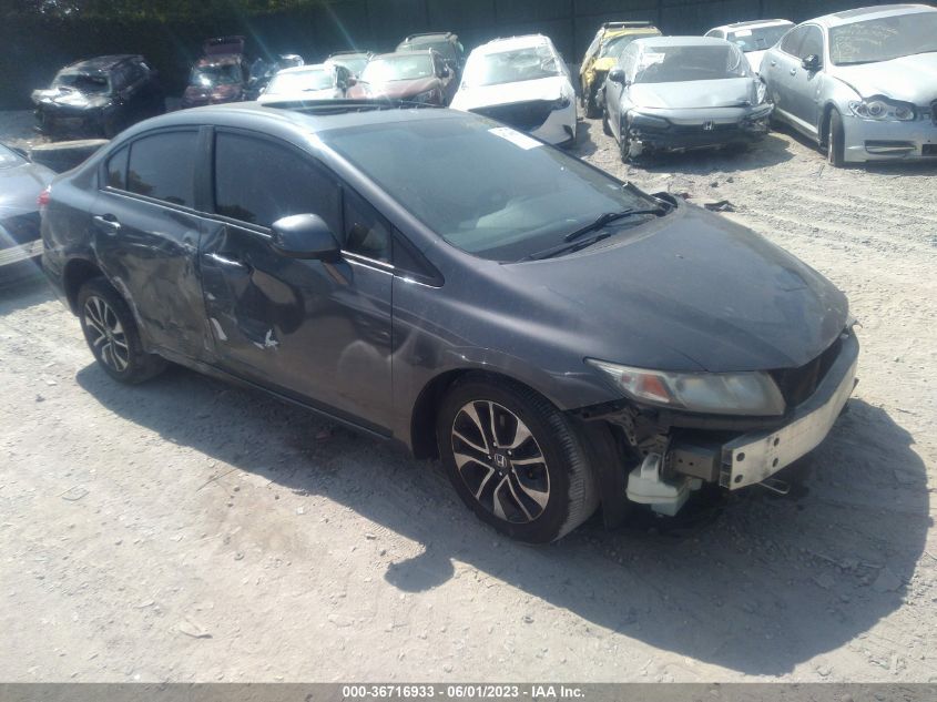 2013 HONDA CIVIC SDN EX - 19XFB2F89DE205102