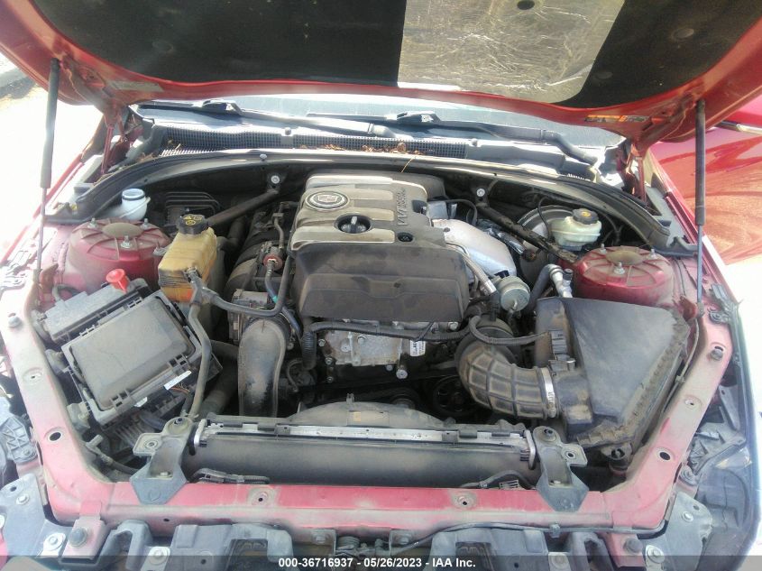 2013 CADILLAC ATS LUXURY - 1G6AH5RX1D0137855