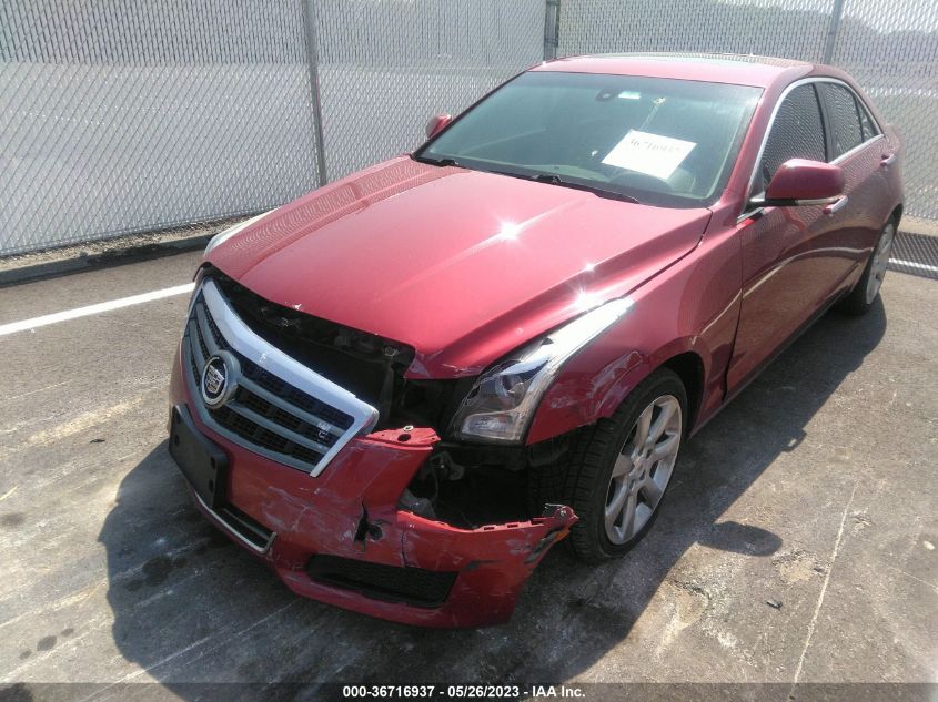 2013 CADILLAC ATS LUXURY - 1G6AH5RX1D0137855