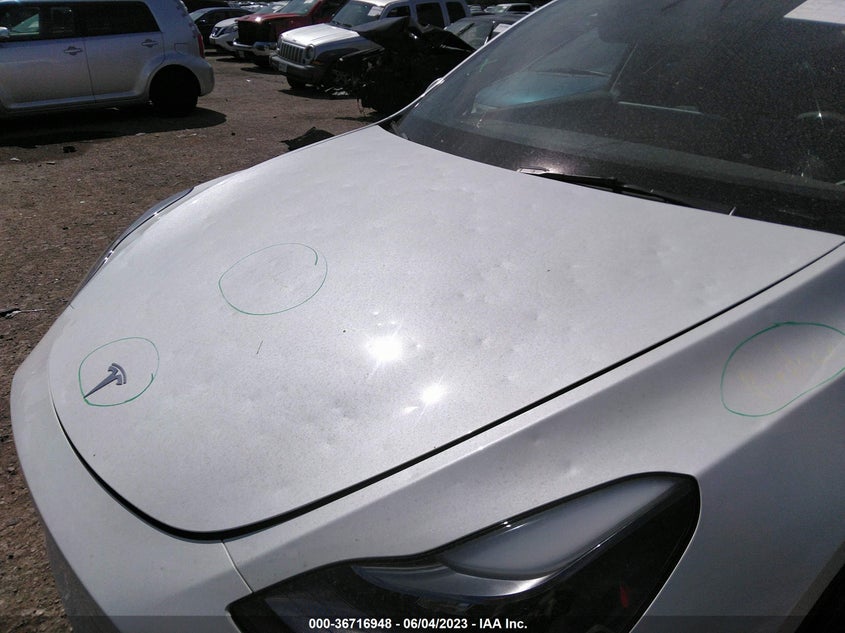 VIN 7SAYGAEEXPF750626 2023 TESLA MODEL Y LONG RANGE
