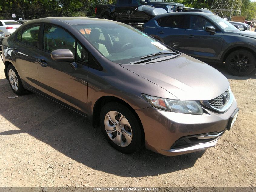 2015 HONDA CIVIC SEDAN LX - 19XFB2F55FE037385