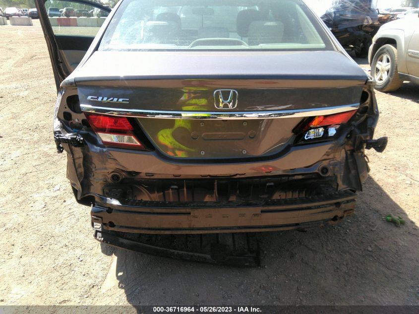 2015 HONDA CIVIC SEDAN LX - 19XFB2F55FE037385