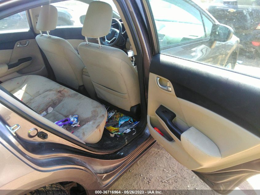2015 HONDA CIVIC SEDAN LX - 19XFB2F55FE037385