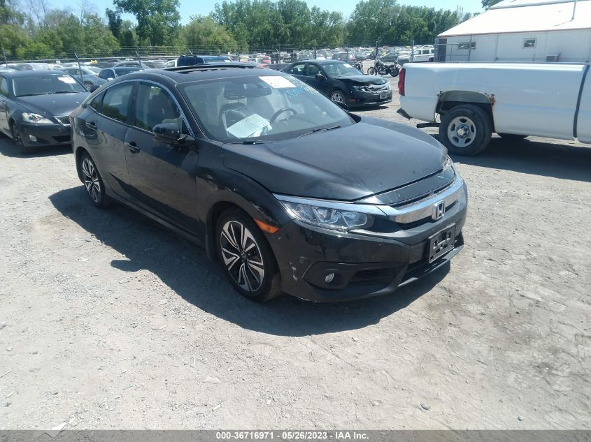 2018 HONDA CIVIC SEDAN EX-L - JHMFC1F70JX009980